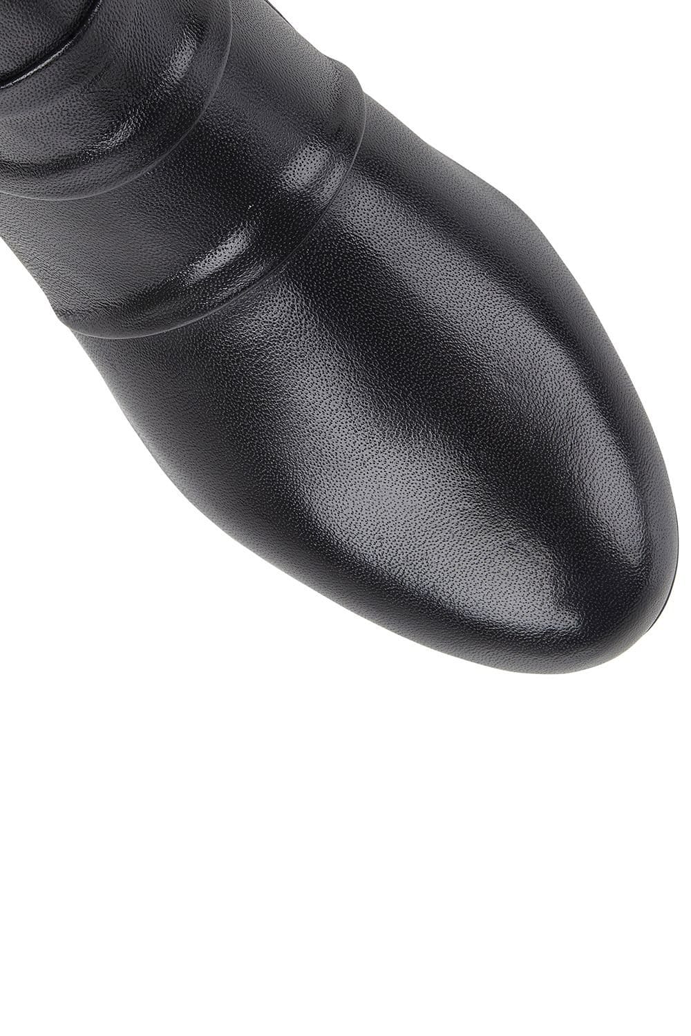 Lotus Lotus Women's 'Prancer' Leather Ankle Boots in Black - 4
