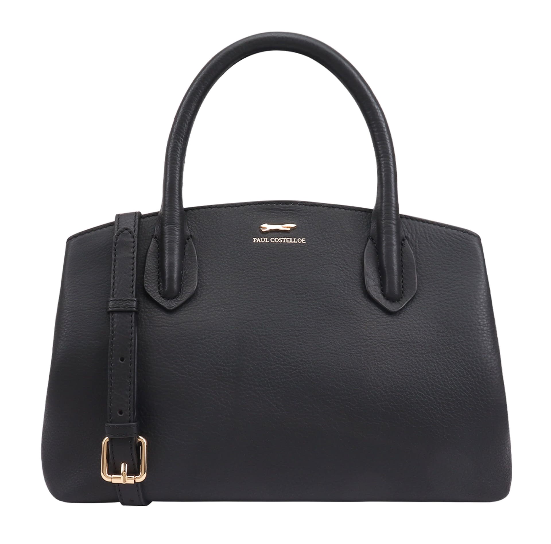 Paul Costelloe Paul Costelloe Women's Lievin Leather Multi Way Bag in Jet Black