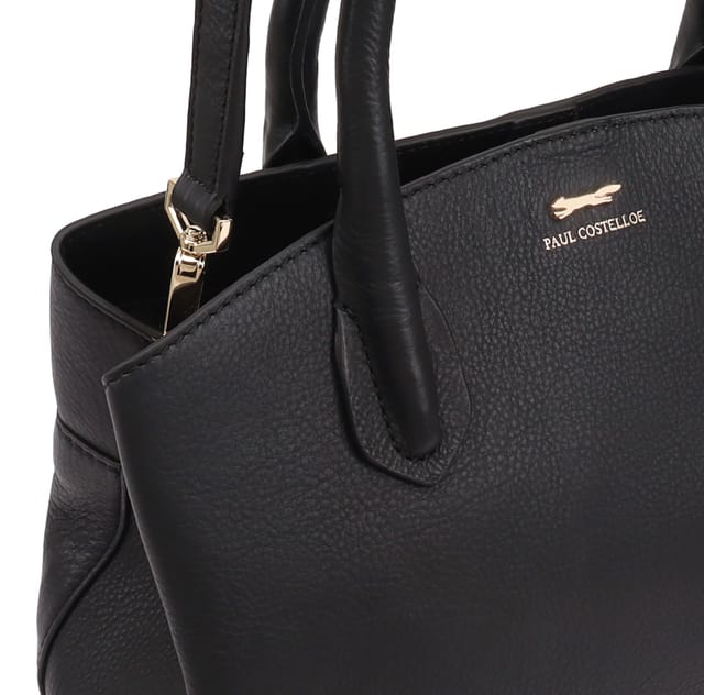 Paul Costelloe Paul Costelloe Women's Lievin Leather Multi Way Bag in Jet Black - 3