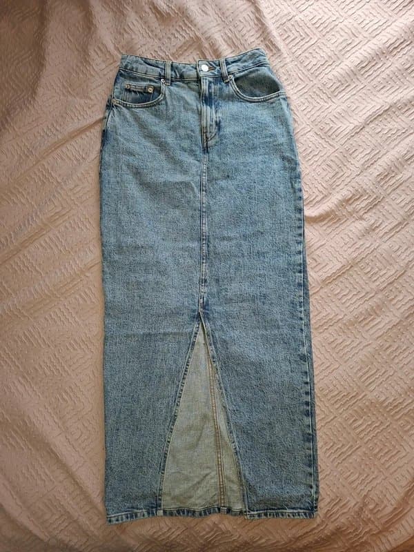 ASOS Knee-lenght denim skirt