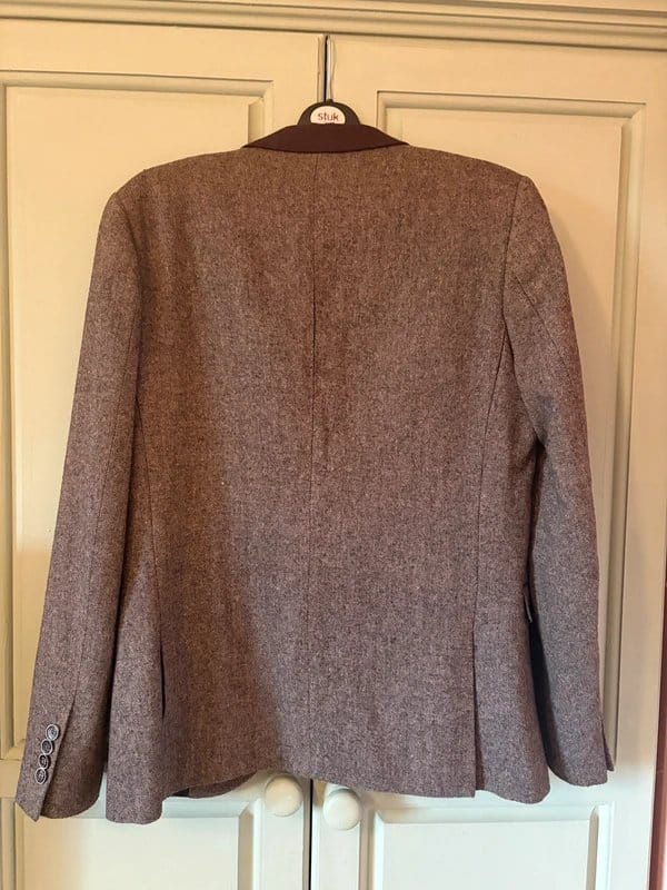 New Look Brown Wool Tailored Men's Suit Jacket
