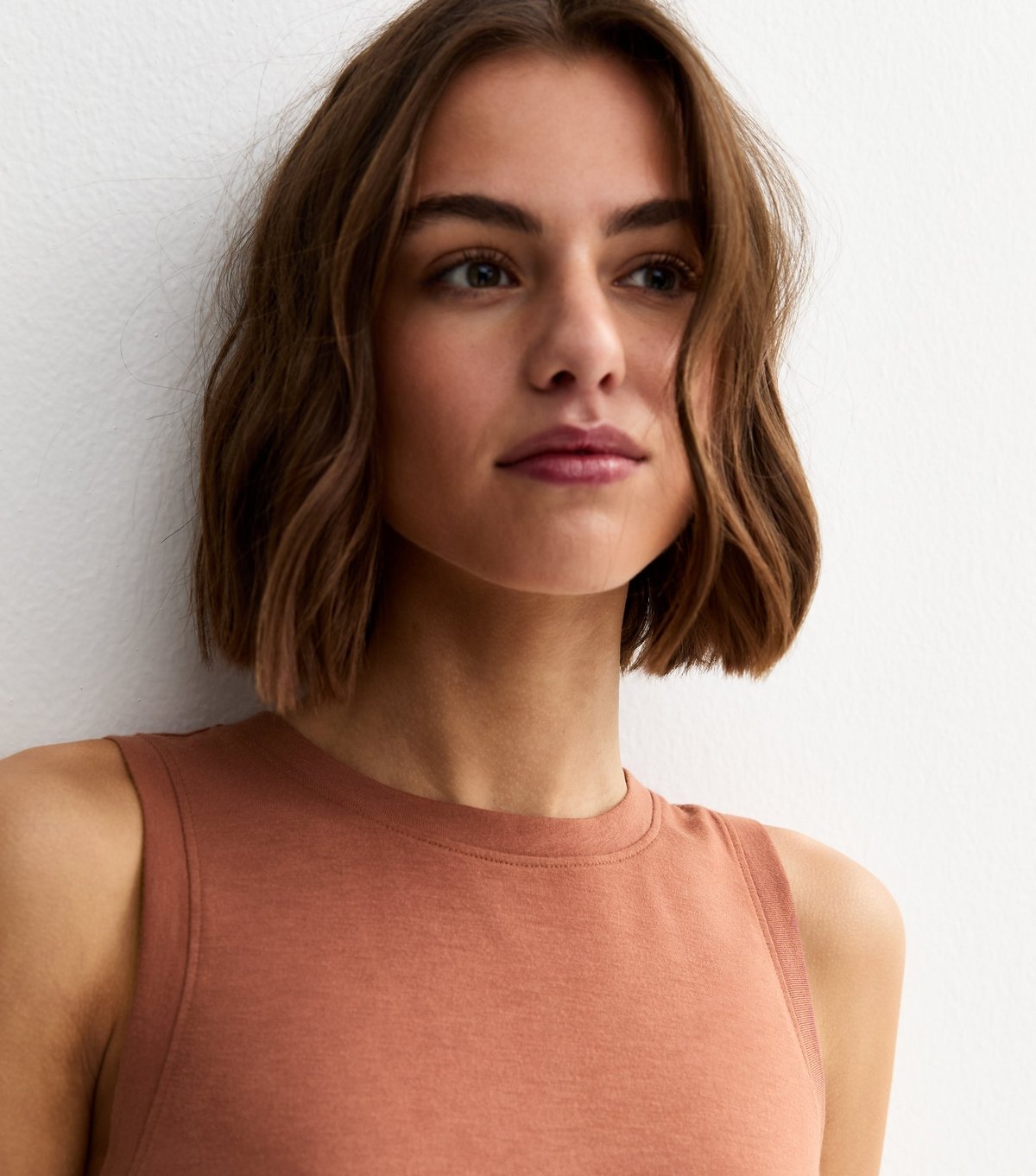 New Look Women's Tan Relaxed Fit Vest New Look - 3