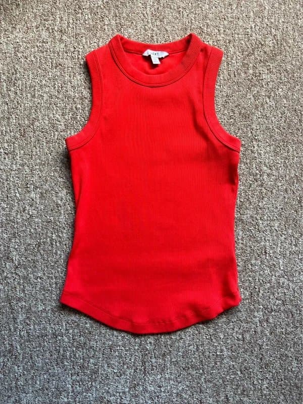 Next Next red tank top S