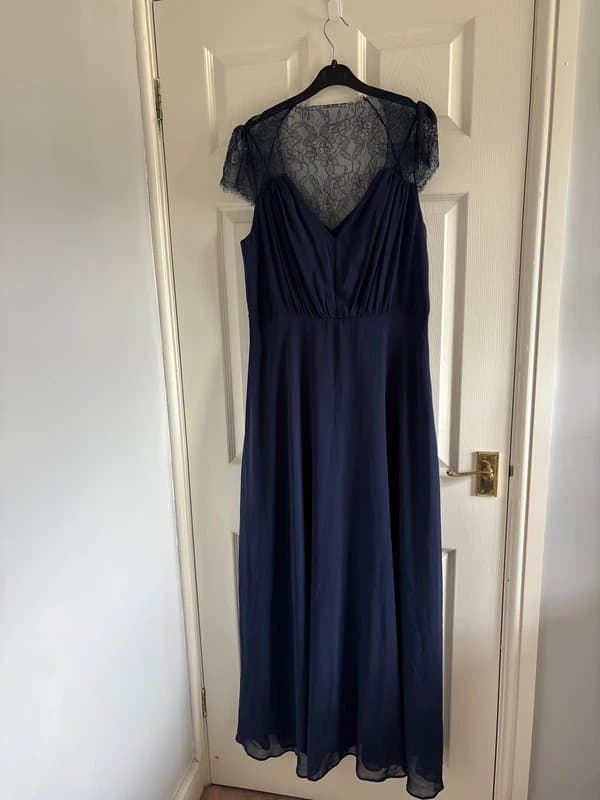 ASOS Asos Navy lace detail dress