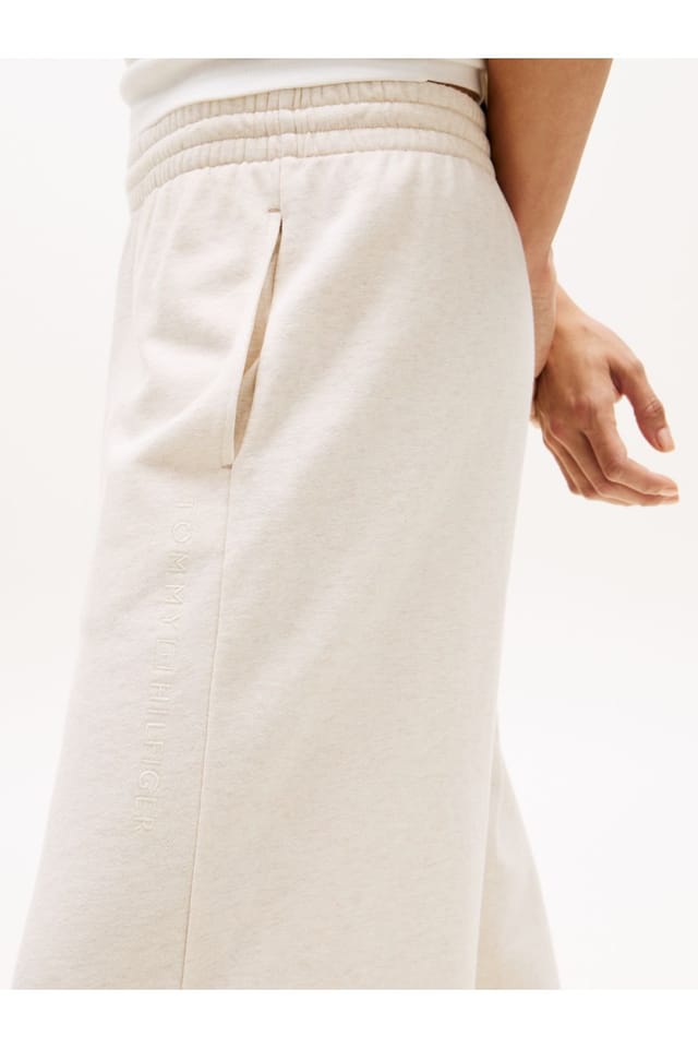 Tommy Hilfiger Tommy Hilfiger Women's Wide Leg Pants Beige Heather - 3