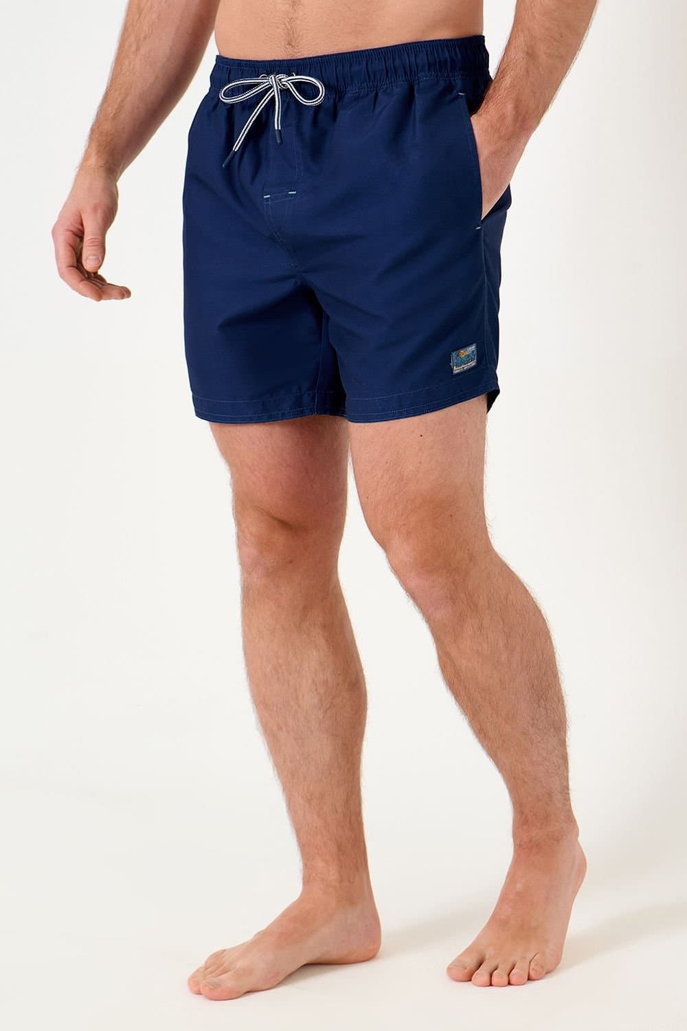 Saltwell Saltwell Men's Polyester Swim Shorts in Indigo