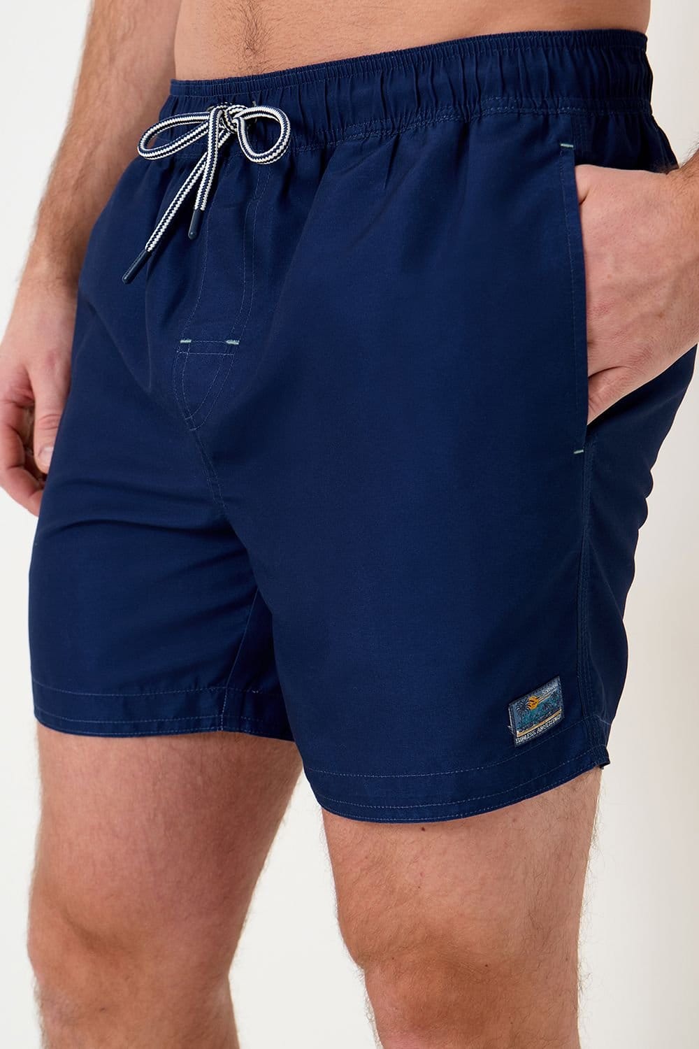 Saltwell Saltwell Men's Polyester Swim Shorts in Indigo - 4