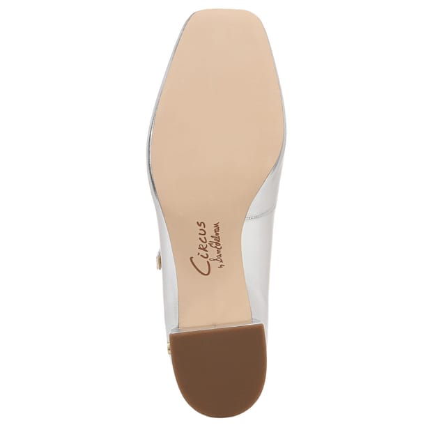 Sam Edelman Sam Edelman Women's Circus NY Eloisa Mary Jane in Silver - 3