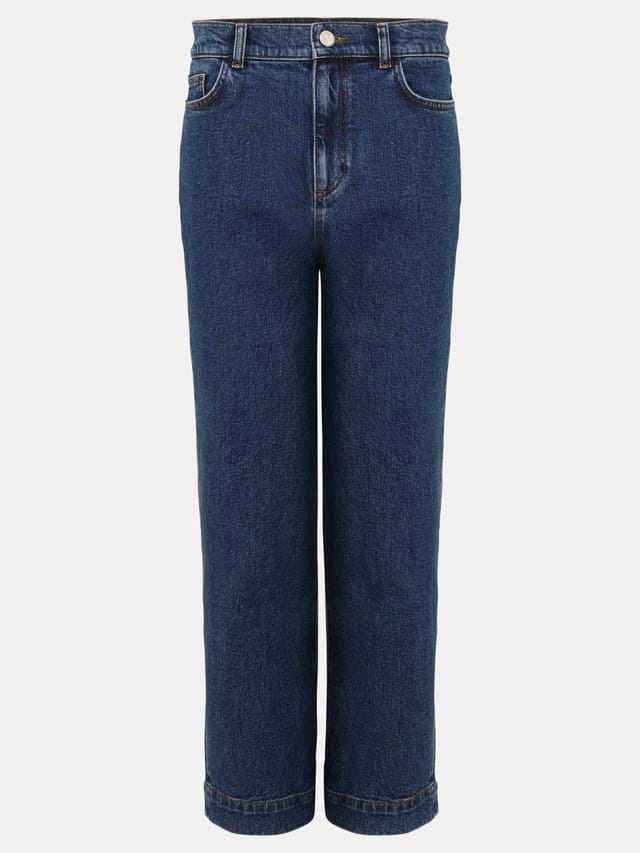 Phase Eight Phase Eight Women's Lexi Mid Wash Jean in Dark Indigo - 2