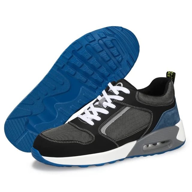 SAFETY BRANDS SAFETY BRANDS Men's Mens Safety Steel Toe Cap Safety Trainers Lightweight Water Resistant Boots in Black - 3