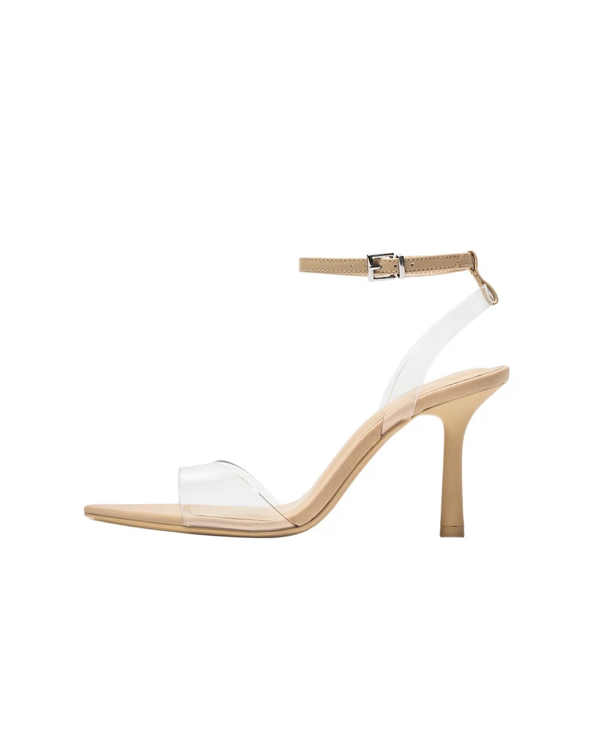 ASOS ASOS Transparent Vinyl Heeled Sandals