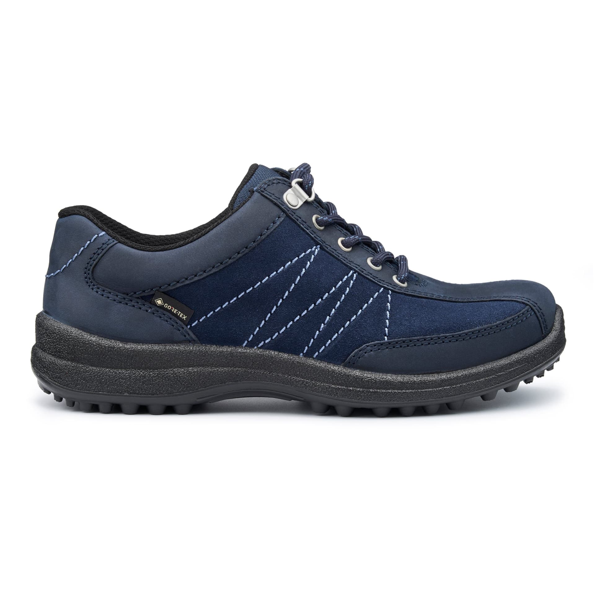 Hotter Hotter Women's Wide Fit 'Mist' Gore-Tex® Shoes in Mid Navy