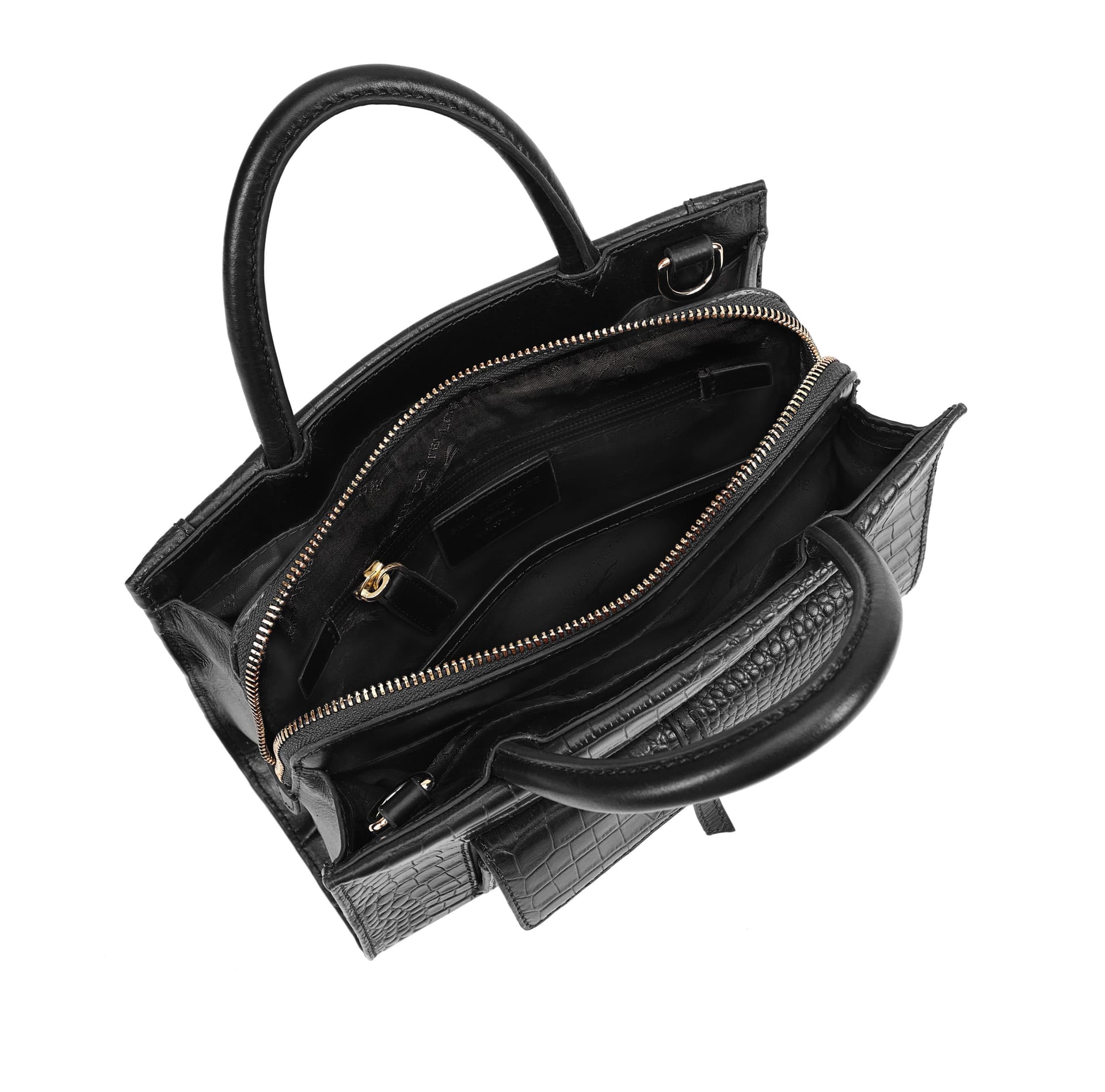 Paul Costelloe Paul Costelloe Women's Gracie Leather Multi Way Bag in Black - 4