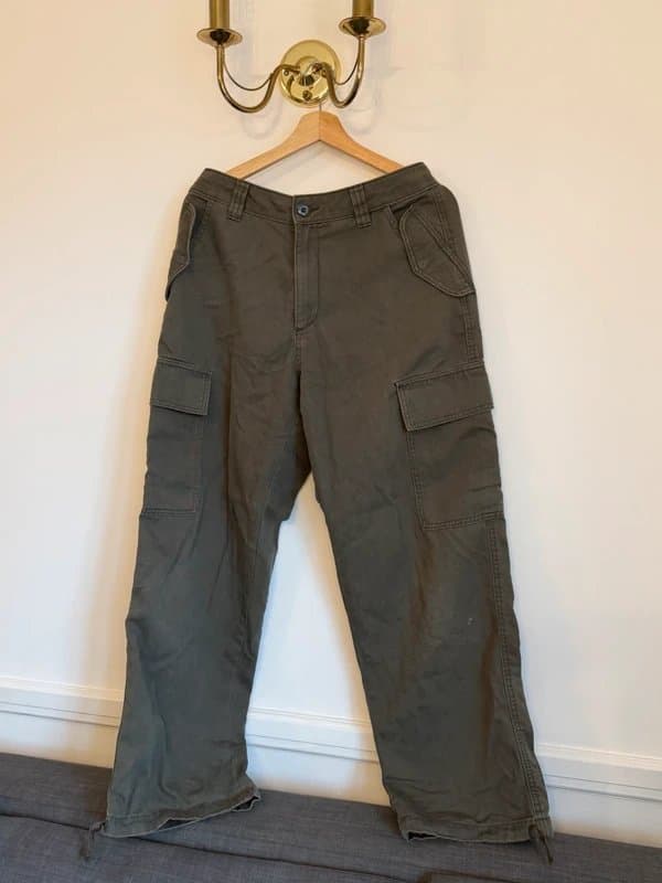 ASOS ASOS green cargo pants size UK 12