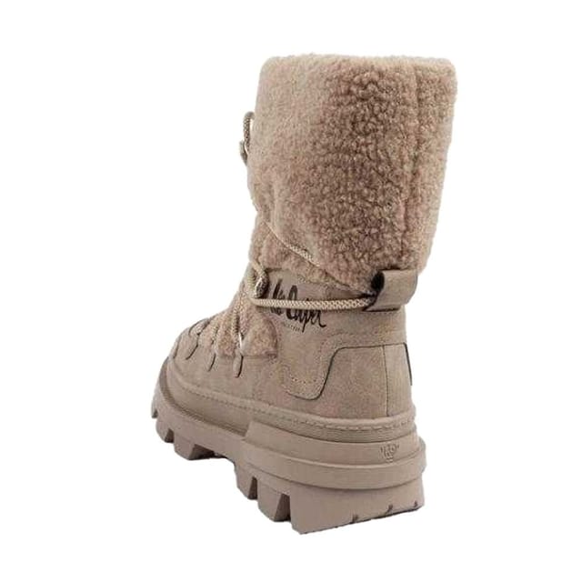 Lee Cooper Lee Cooper Women's logical Leather Snow Boots in Taupe - 2