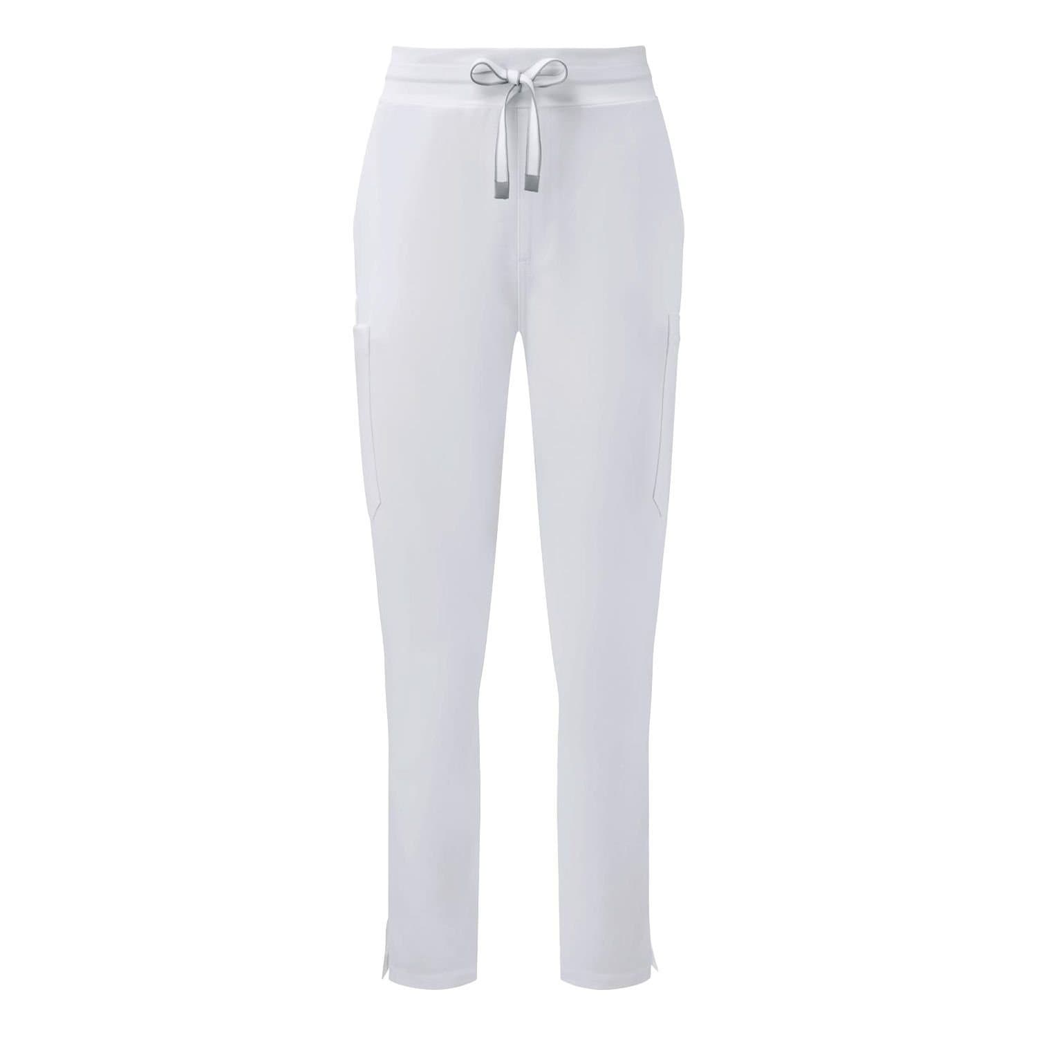 Onna Onna Women's Relentless Plain Cargo Trousers in White