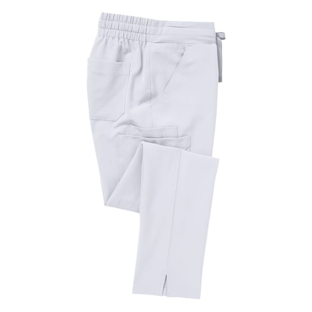 Onna Onna Women's Relentless Plain Cargo Trousers in White - 2
