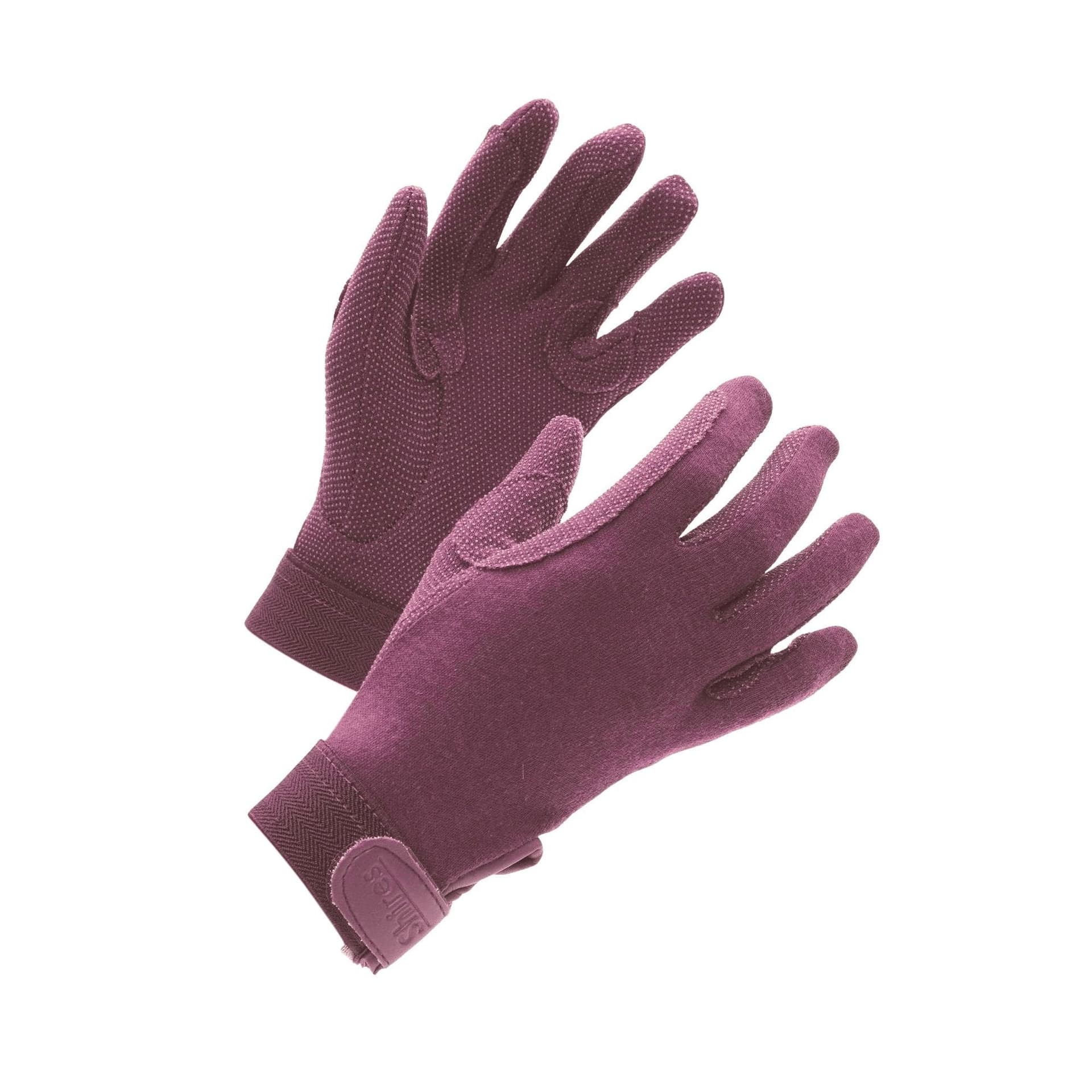 Shires Shires Men's Newbury Gloves in Purple