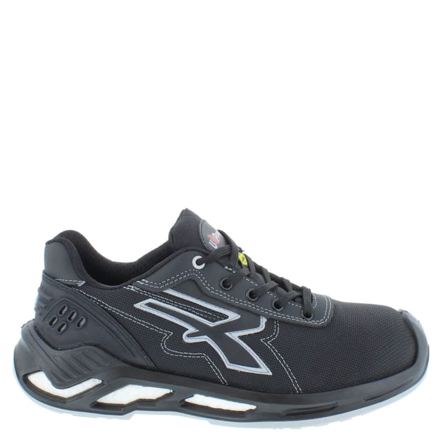 U-Power U-Power Men's Zorbi ESD S3S Lace-Up Safety Trainers in Black - 2
