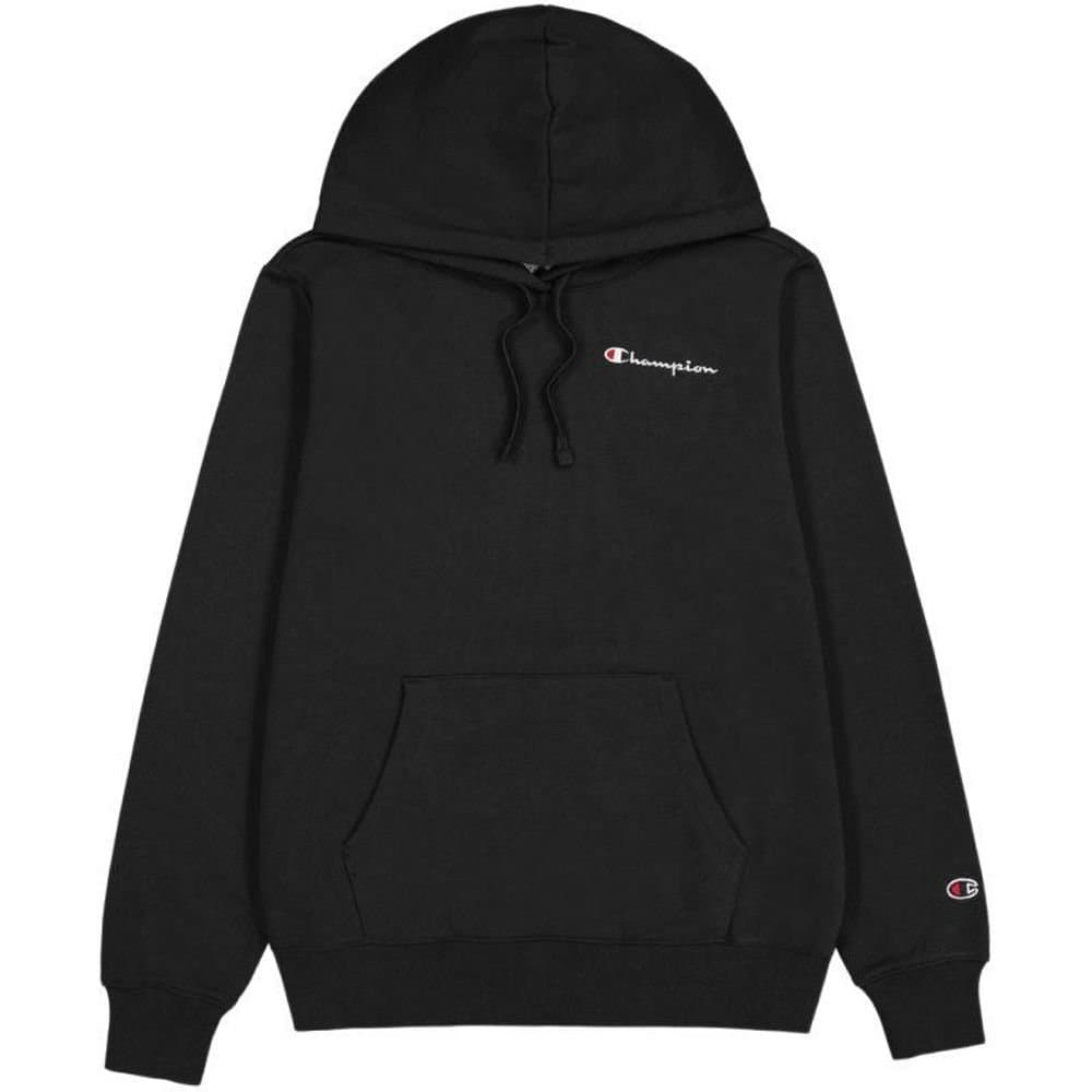 Champion Champion Women's Chest Logo Hoodie in Black