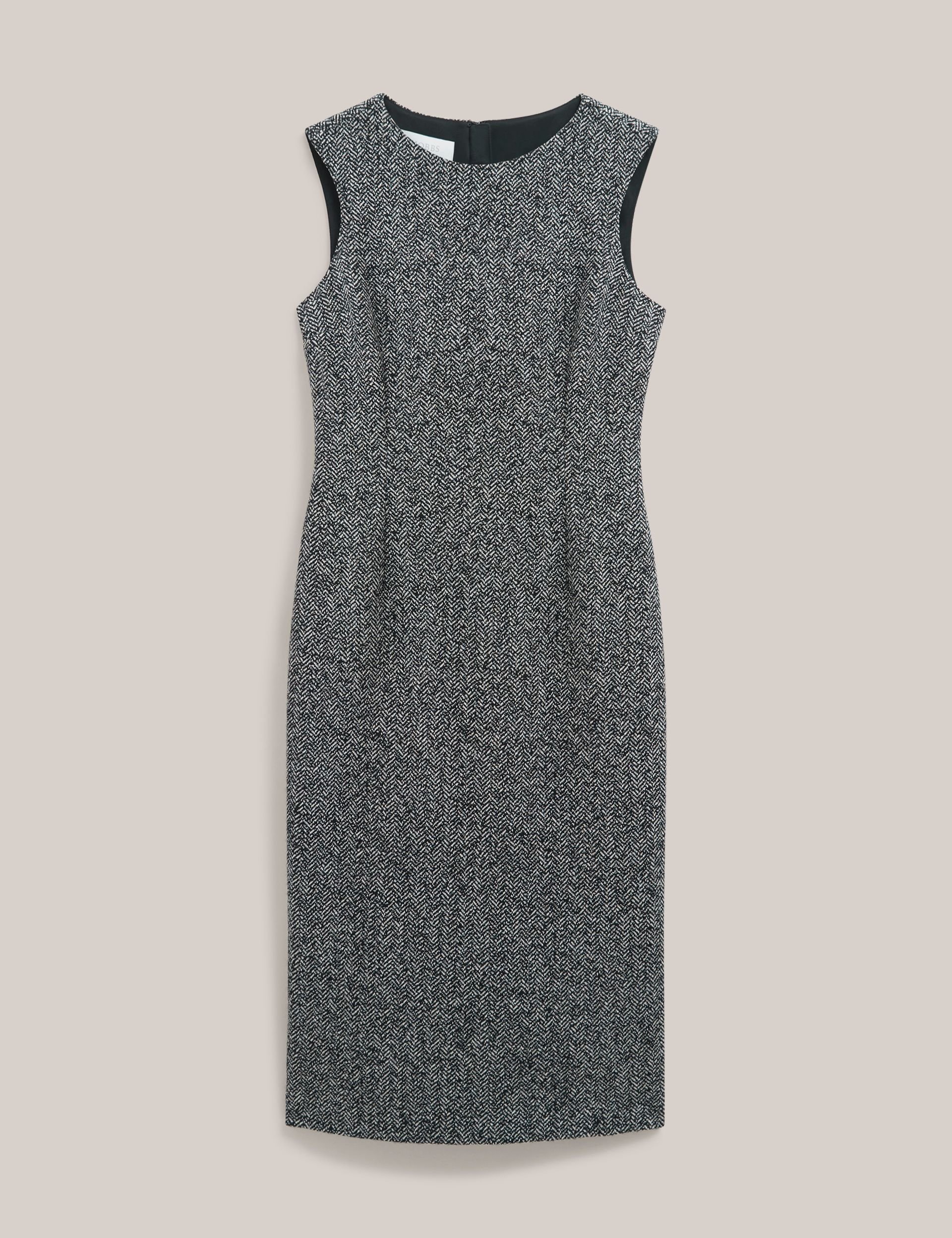 Hobbs London Hobbs London Women's Marlyn Sleeveless Midi Dress in Charcoal - 2