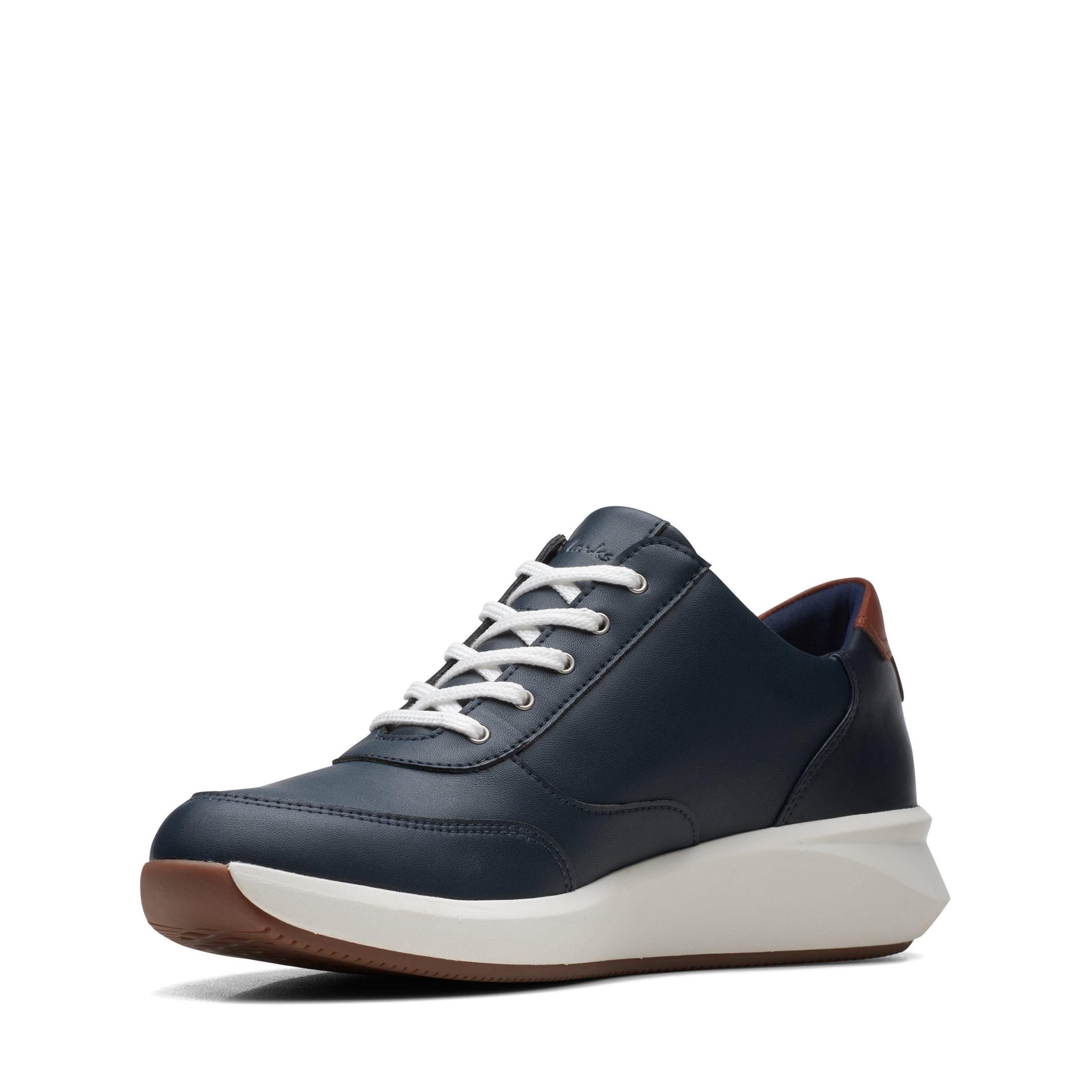 Clarks Clarks Women's Un Rio Zip Navy Combination Trainers in Blue - 4