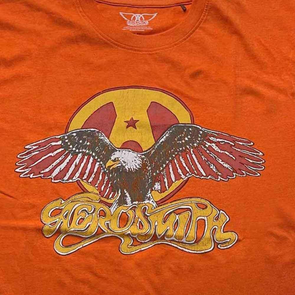 aerosmith Aerosmith Men's Eagle T-Shirt in Orange - 2