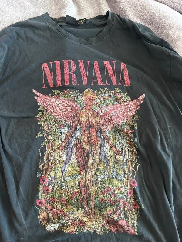 Bershka Bershka nirvana shirt.