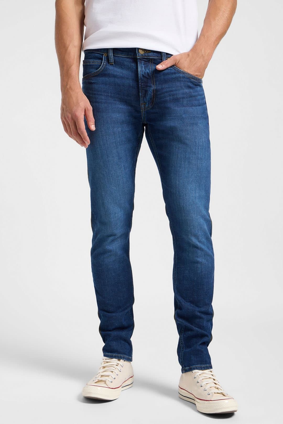 Lee Lee Men's Luke Slim Fit Jeans Stoney in Blue