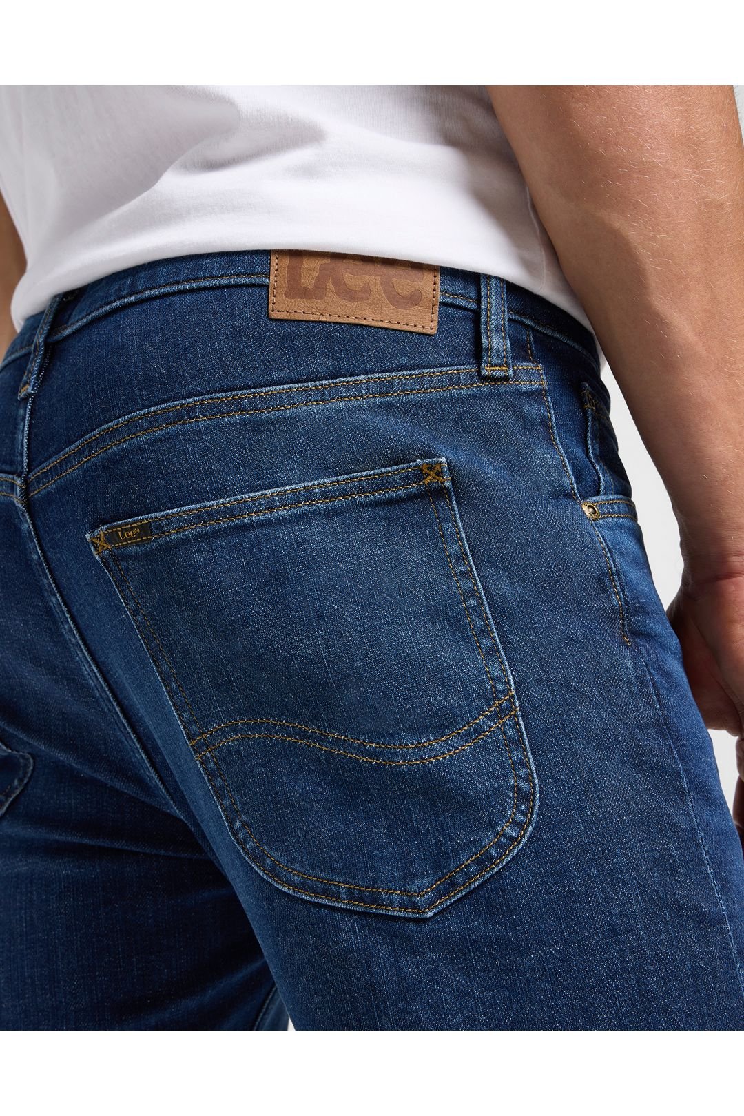 Lee Lee Men's Luke Slim Fit Jeans Stoney in Blue - 4