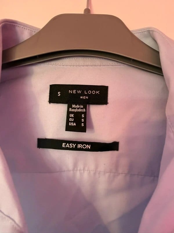 New Look Light Blue Men's Shirt