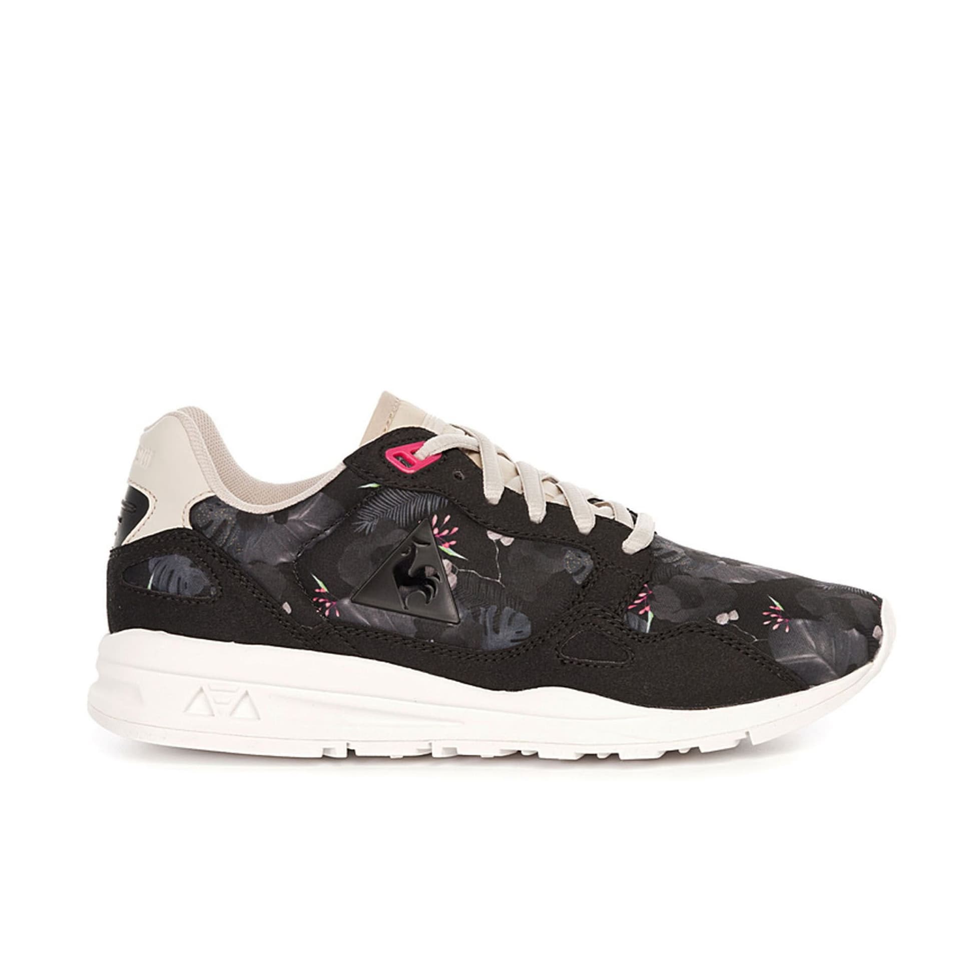 Le Coq Sportif Le Coq Sportif Women's R900 Winter Floral Lace-Up Black Synthetic Trainers
