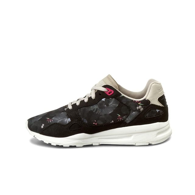 Le Coq Sportif Le Coq Sportif Women's R900 Winter Floral Lace-Up Black Synthetic Trainers - 3