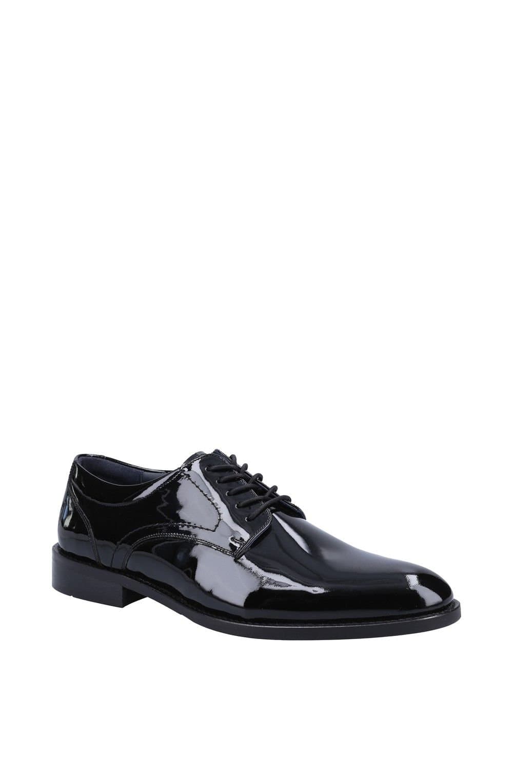 Hush Puppies Hush Puppies Men's Damien Lace Up Patent Shoe in Black