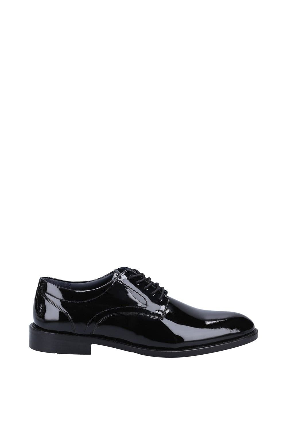 Hush Puppies Hush Puppies Men's Damien Lace Up Patent Shoe in Black - 4