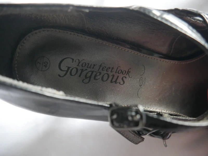 New Look New Look Shoes Ladies Size 7 Black Court Heels Evening Party Mary Jane Eu41