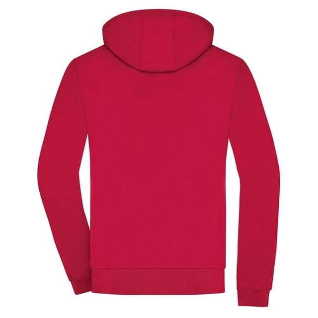 James and Nicholson James and Nicholson Men's Hooded Soft Shell Jacket in Red - 2