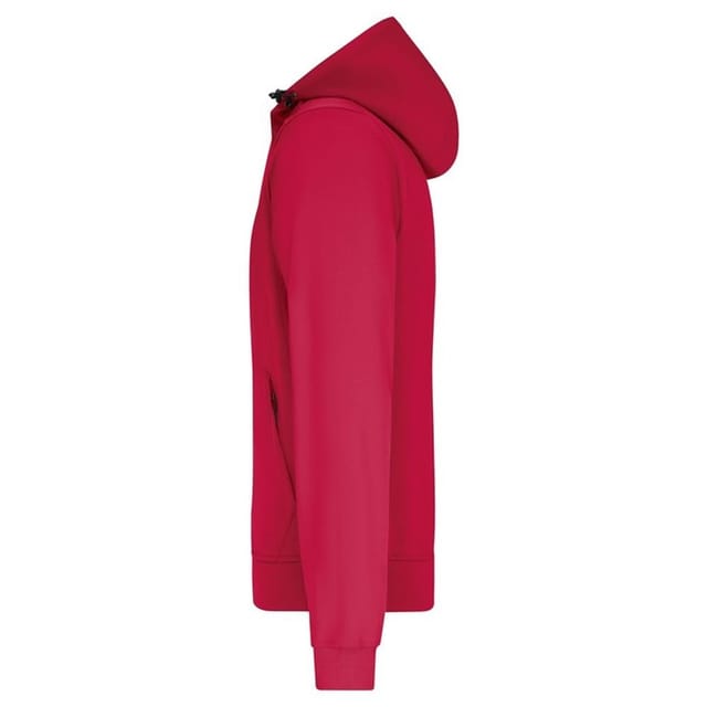 James and Nicholson James and Nicholson Men's Hooded Soft Shell Jacket in Red - 3