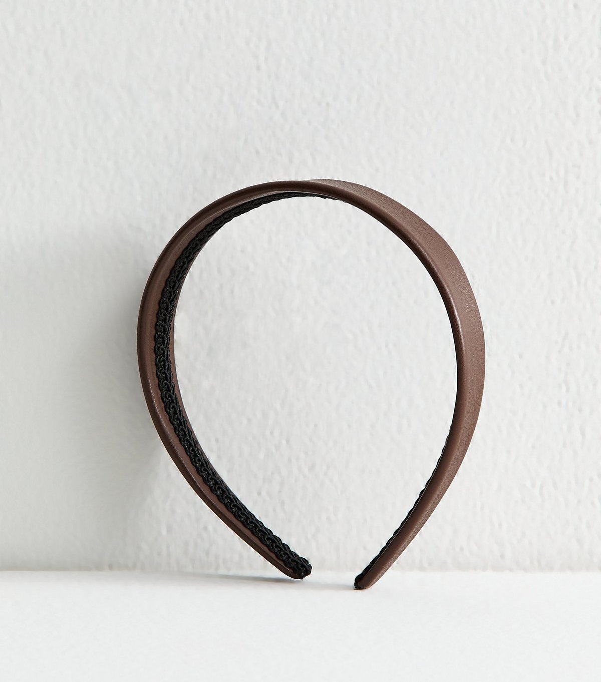New Look Brown Faux Leather Headband New Look - 2