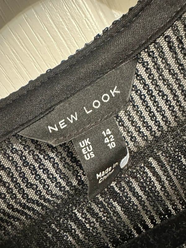 New Look New look sequin kimono size 14