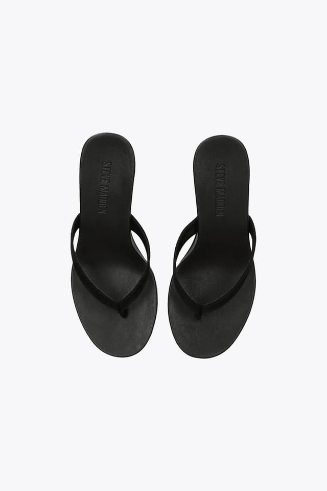 Steve Madden STEVE MADDEN Women's 'Playing' Suede Heels in Black - 2