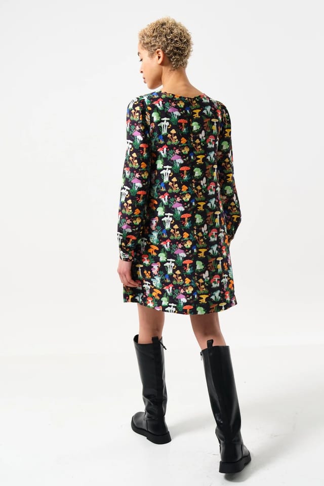 Louche Louche Women's Didee Toadstool Tales Print Mini Dress - 2