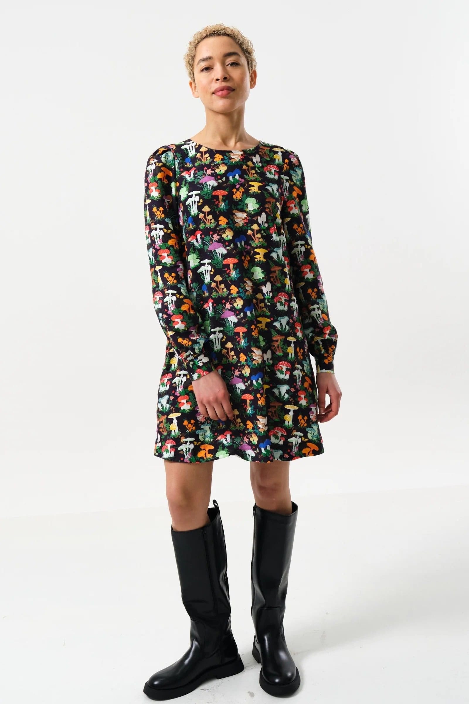 Louche Louche Women's Didee Toadstool Tales Print Mini Dress - 4