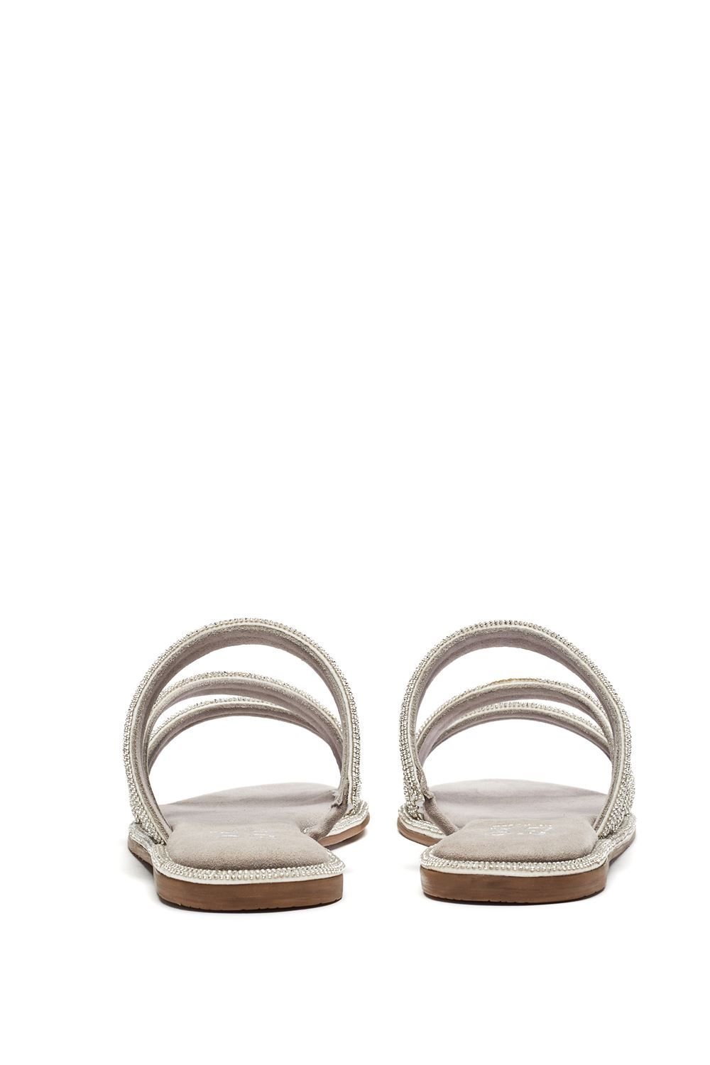 Moda In Pelle Moda In Pelle Women's 'Lilyvalley' Porvair Sandals in Silver - 3
