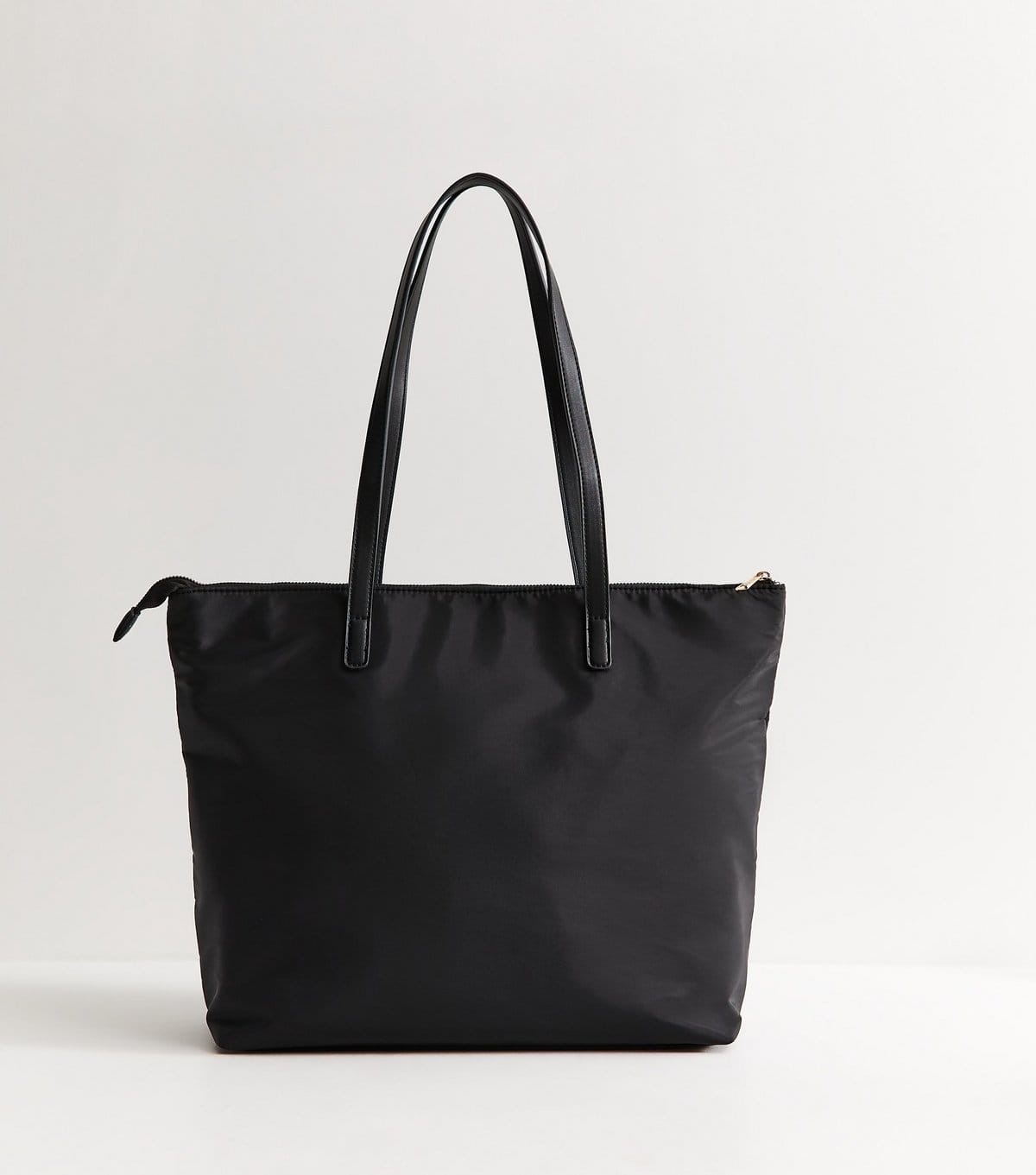New Look Black Fabric Tote Bag  Laptop Case and Pouch Trio New Look - 4