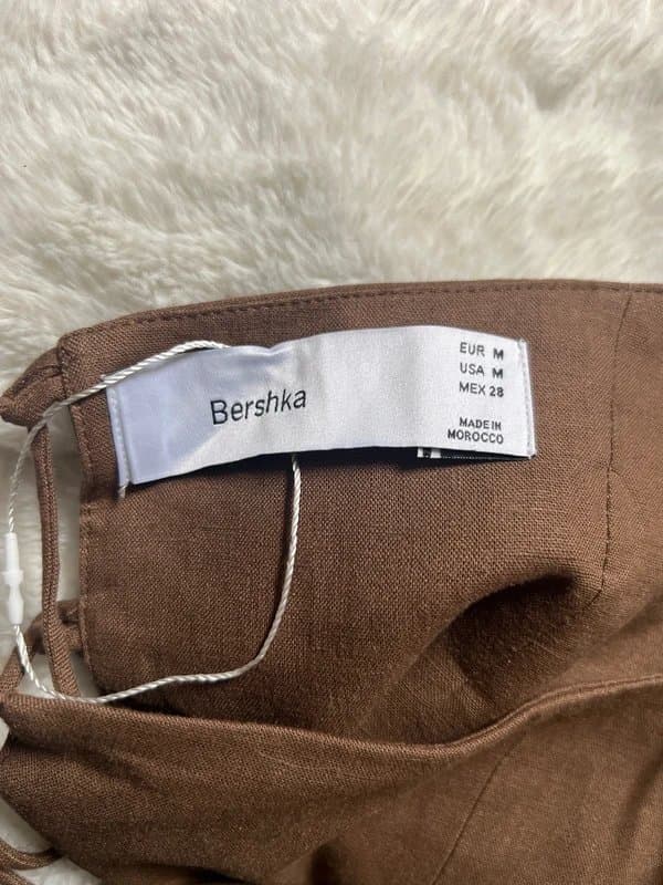 Bershka halter neck corset