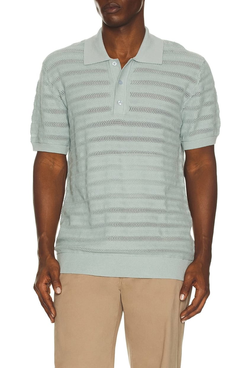 revolve Vidal Buttoned Polo - 1
