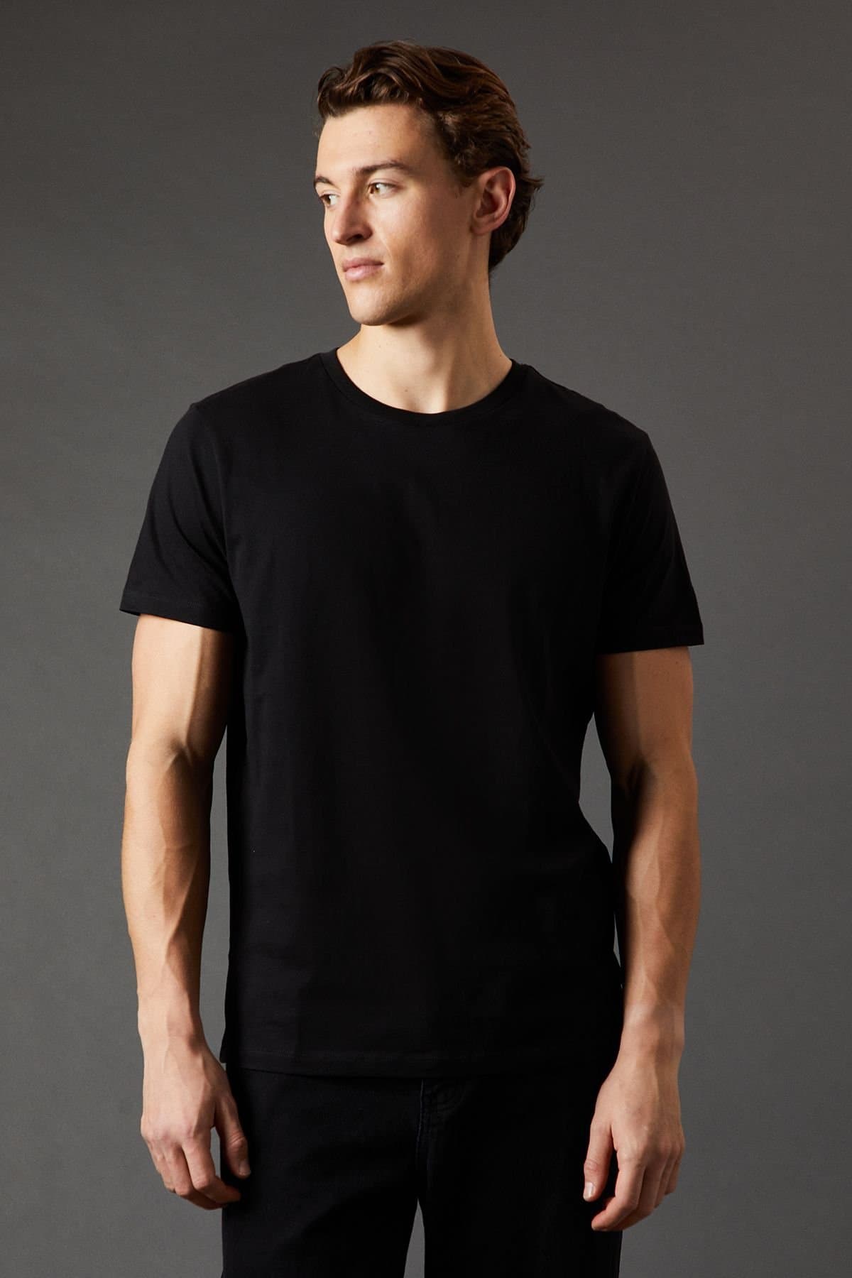Burton Burton Men's Black 3 Pack Crew Neck T-Shirt