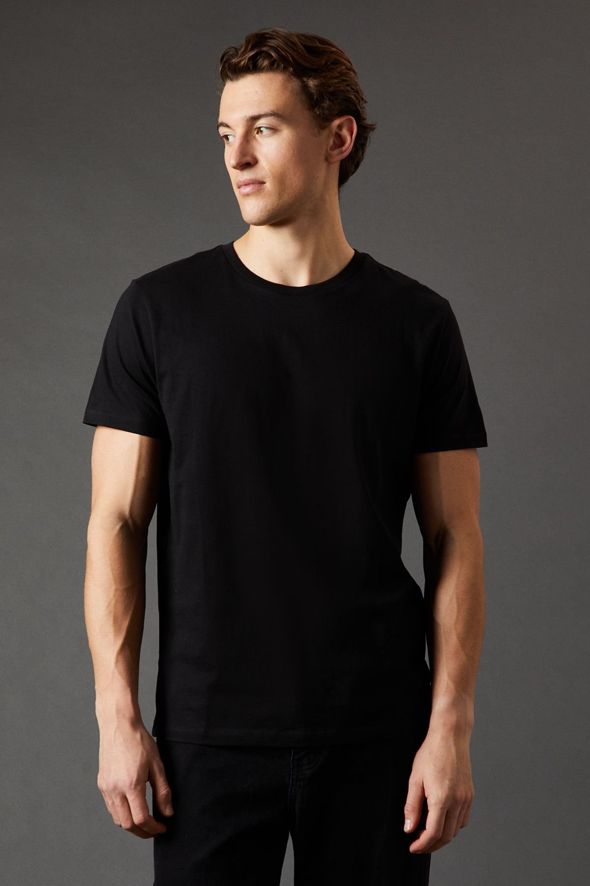 Burton Burton Men's Black 3 Pack Crew Neck T-Shirt - 2