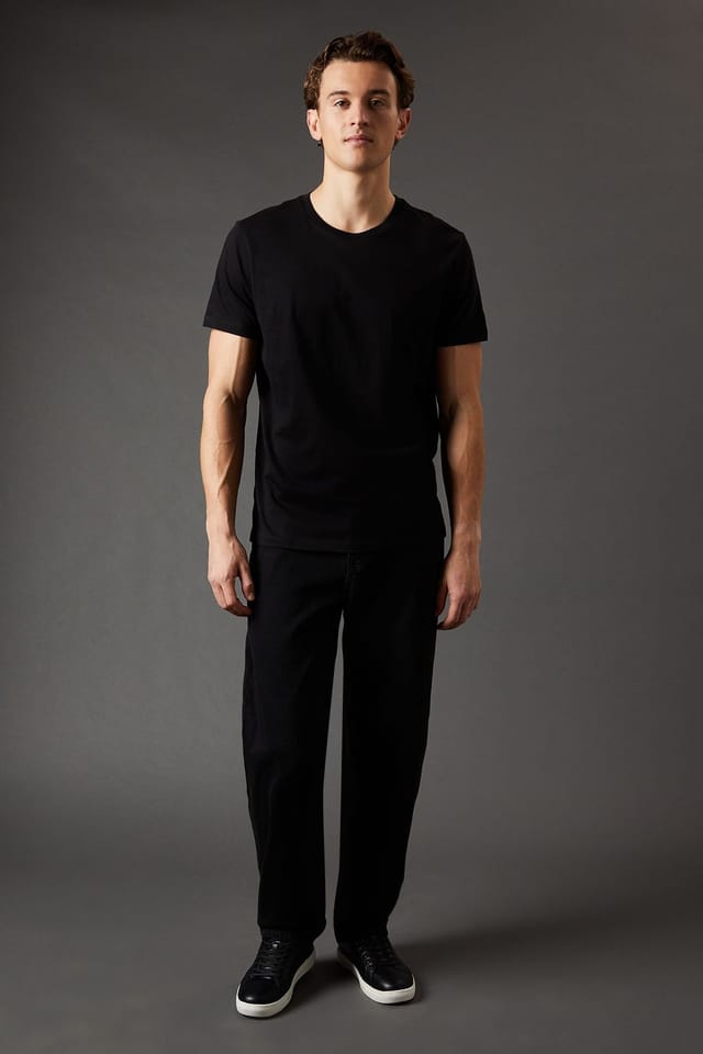 Burton Burton Men's Black 3 Pack Crew Neck T-Shirt - 2